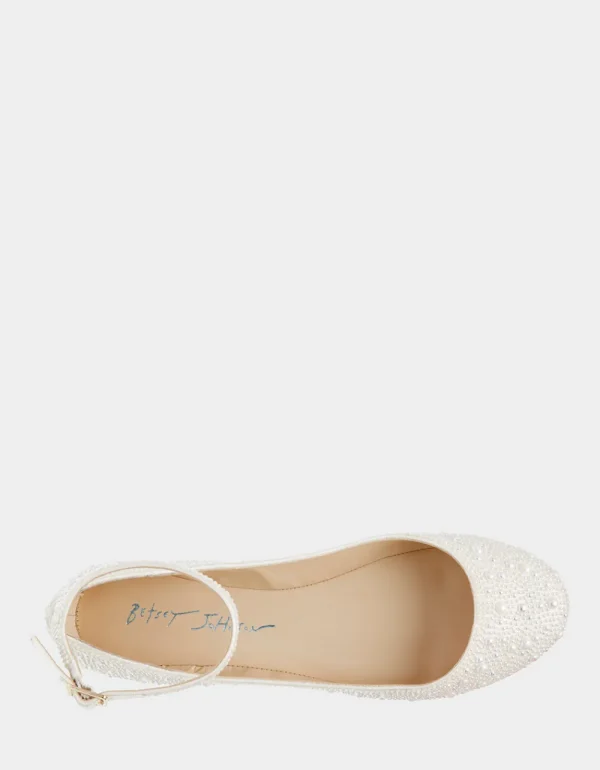 Betsey Johnson Ace Ivory Outlet