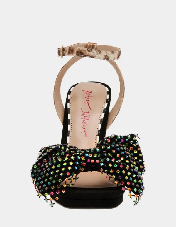 Betsey Johnson Aisha Black Multi Fashion