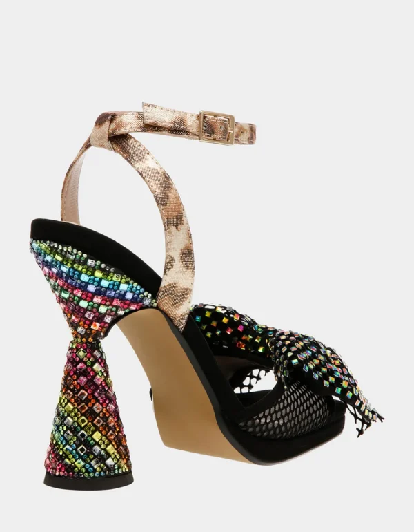 Betsey Johnson Aisha Black Multi Fashion