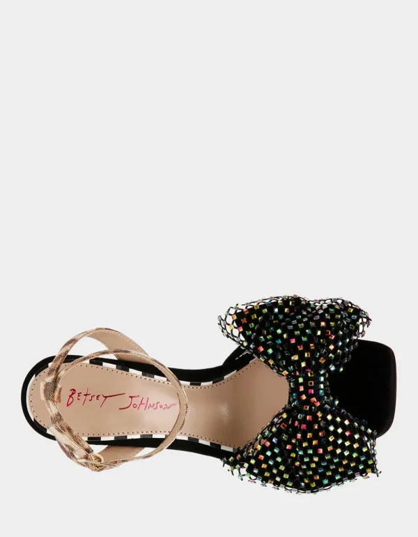 Betsey Johnson Aisha Black Multi Fashion