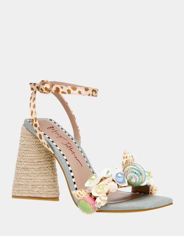 Betsey Johnson Anckor Leopard Multi Sale