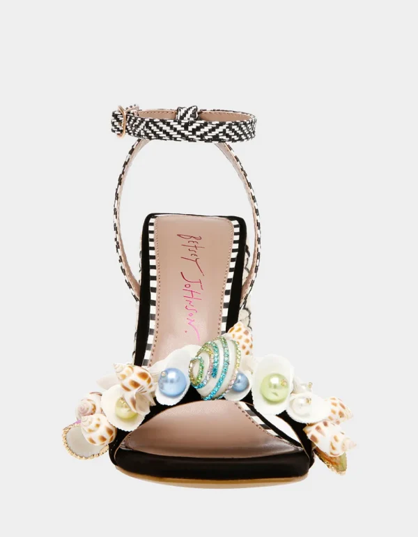 Betsey Johnson Anckor Black Multi Hot