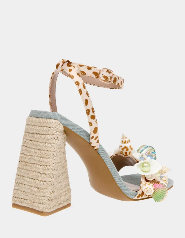 Betsey Johnson Anckor Leopard Multi Sale