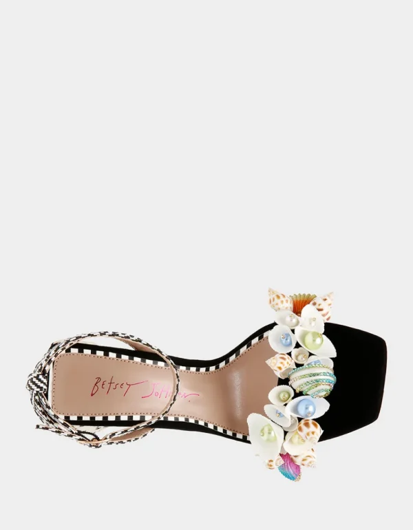 Betsey Johnson Anckor Black Multi Hot