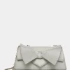 Betsey Johnson Angular Bow Convertible Bag Silver Shop