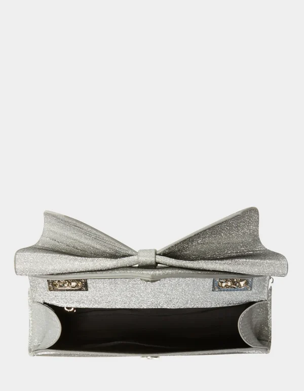 Betsey Johnson Angular Bow Convertible Bag Silver Shop