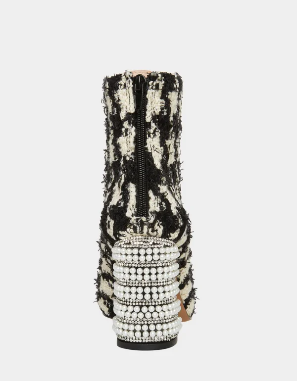 Betsey Johnson Blanche Black/White Black White Cheap