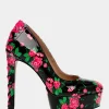 Betsey Johnson Bonnee Black Multi Shop
