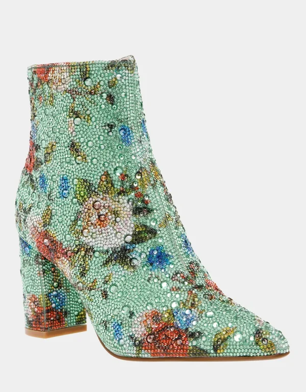 Betsey Johnson Cadyf Green Multi Hot