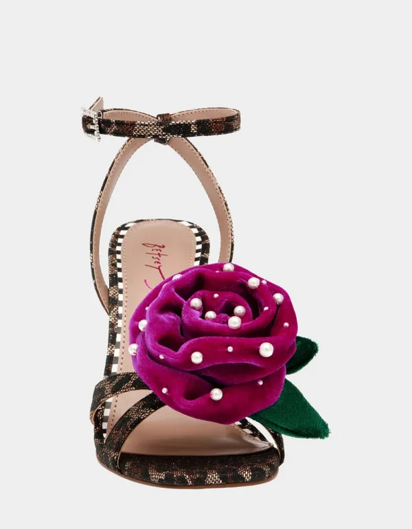 Betsey Johnson Carlos Leopard Multi Fashion