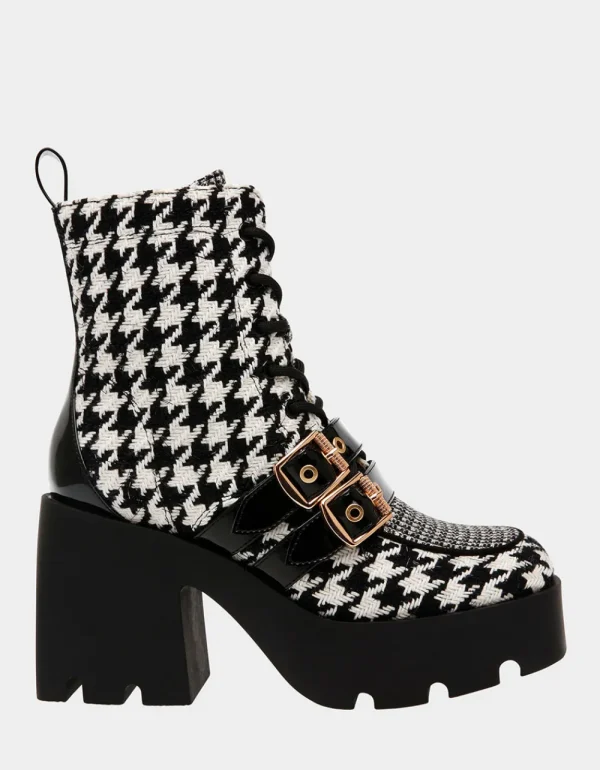 Betsey Johnson Cotton Black/White Black White New