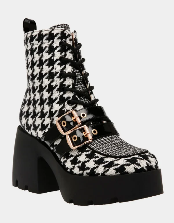 Betsey Johnson Cotton Black/White Black White New