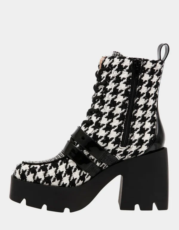 Betsey Johnson Cotton Black/White Black White New