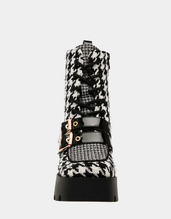 Betsey Johnson Cotton Black/White Black White New