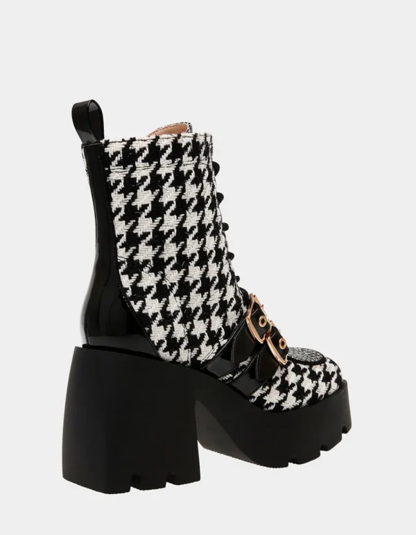 Betsey Johnson Cotton Black/White Black White New