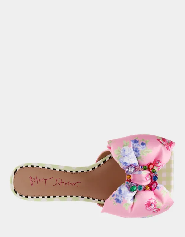 Betsey Johnson Daisyy-G White Multi Clearance