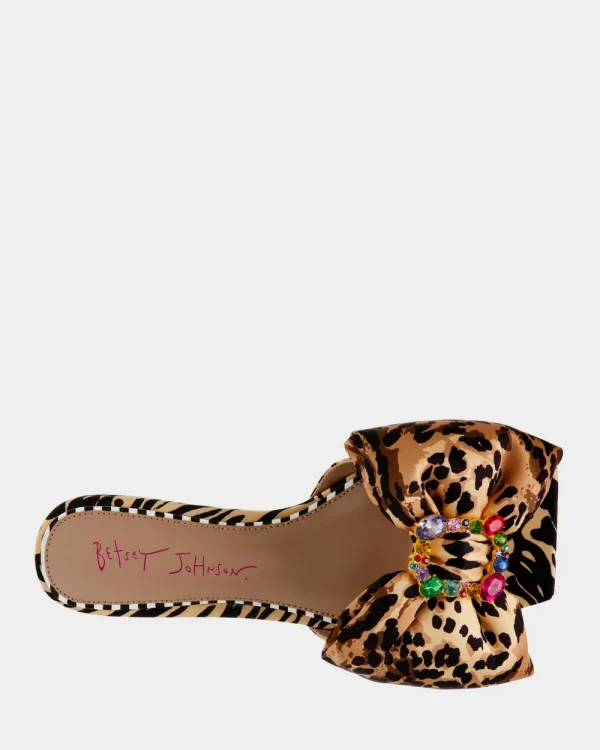 Betsey Johnson Daisyy-G Leopard Multi Discount