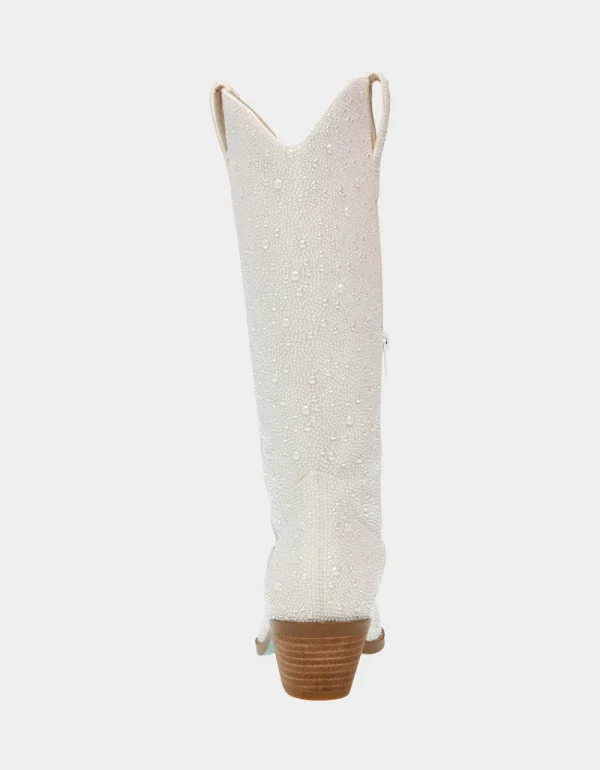 Betsey Johnson Dalas Ivory Outlet