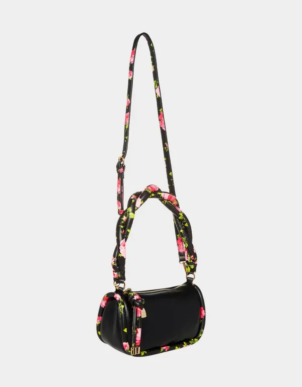 Betsey Johnson Don'T Get It Twisted Shoulder Bag Black Store