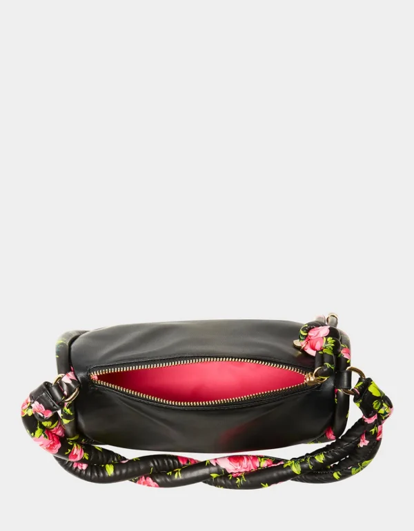 Betsey Johnson Don'T Get It Twisted Shoulder Bag Black Store