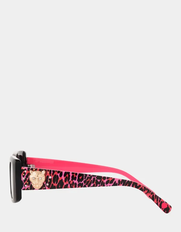 Betsey Johnson Easy Does It Sunglasses Black Multi Store
