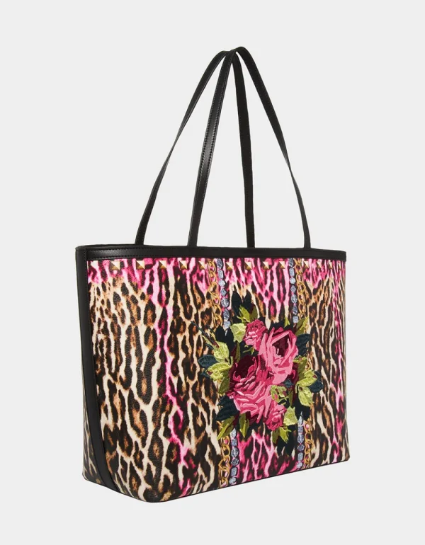 Betsey Johnson Embroidered Patch Tote Multi Best Sale