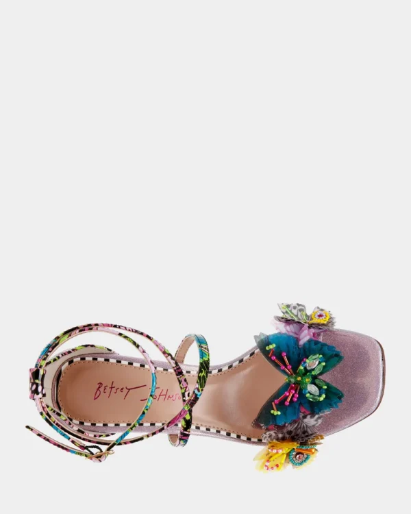 Betsey Johnson Everlee Lilac Best Sale