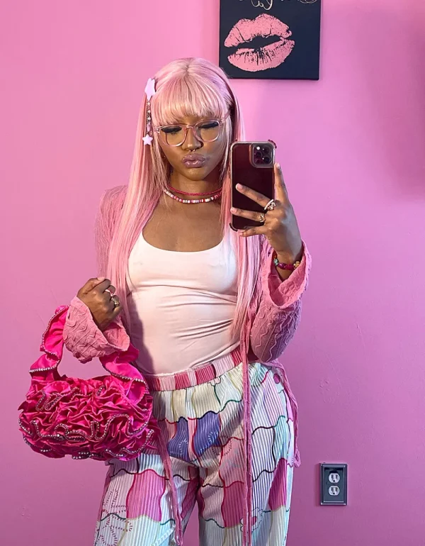 Betsey Johnson Frill Of It All Bag Pink Sale
