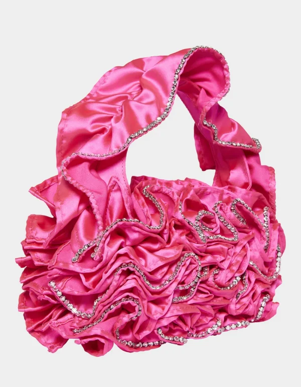 Betsey Johnson Frill Of It All Bag Pink Sale