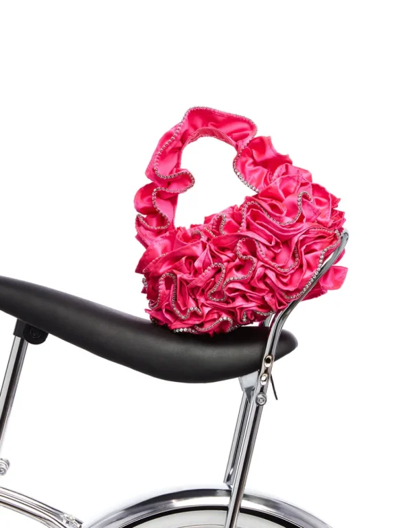 Betsey Johnson Frill Of It All Bag Pink Sale