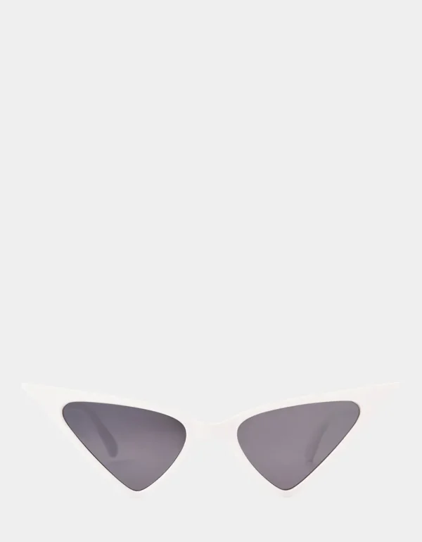 Betsey Johnson Future Play Sunglasses White New