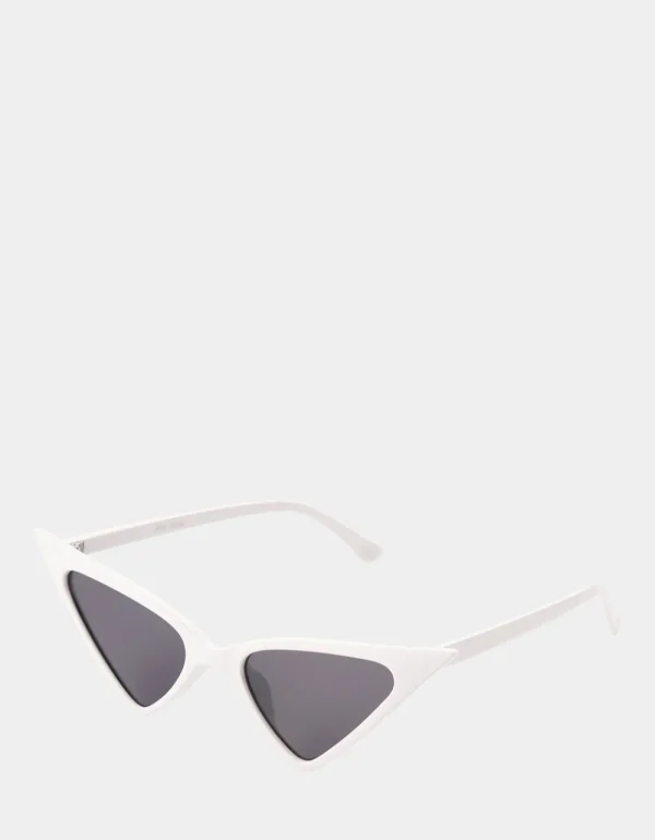 Betsey Johnson Future Play Sunglasses White New