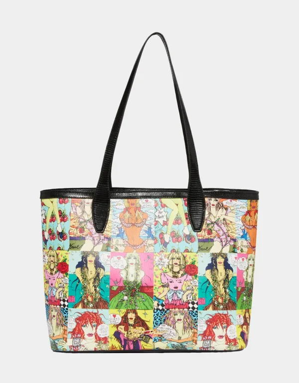 Betsey Johnson Grommet Tote Multi Clearance