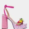 Betsey Johnson Jorden Pink Multi Cheap