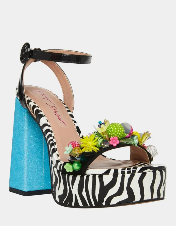 Betsey Johnson Jorden Black Multi Store