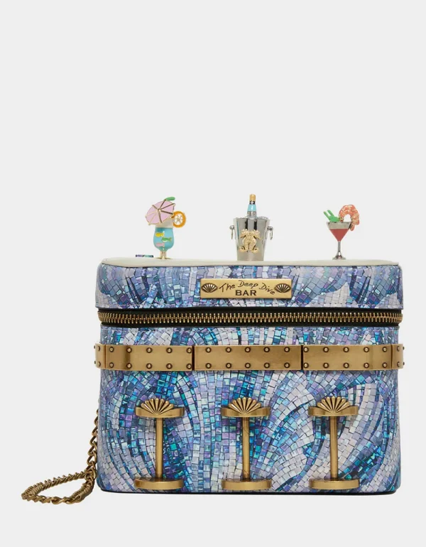 Betsey Johnson Kitsch Drink Like A Fish Dive Bar Crossbody Multi Best Sale
