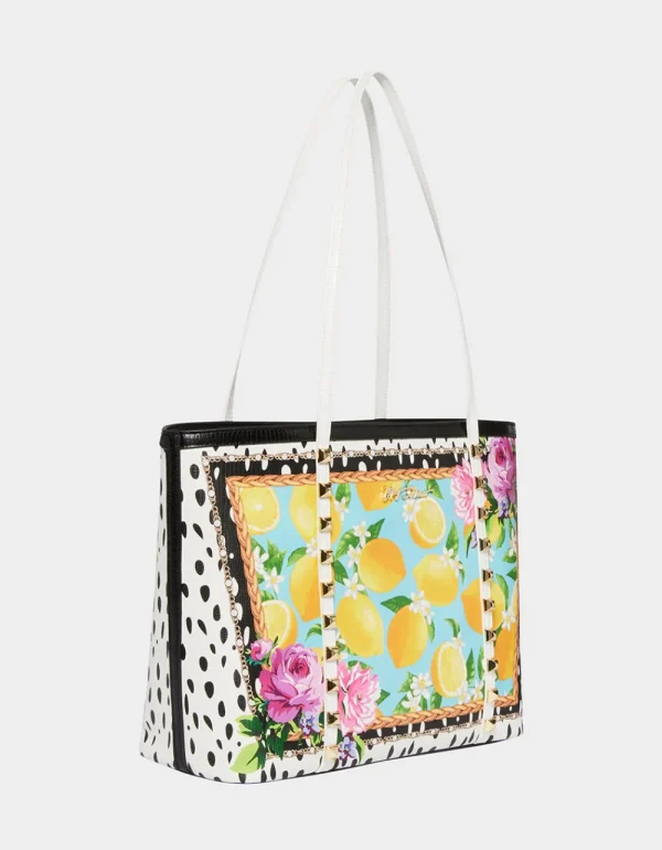 Betsey Johnson Lemon Squeezy Tote Multi Best Sale