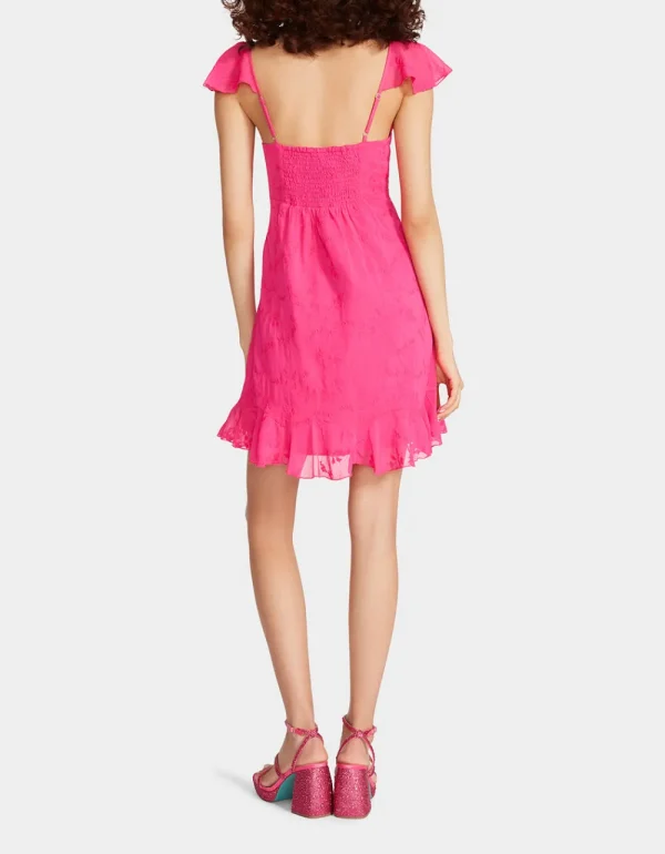 Betsey Johnson Lotus Mini Dress Pink Fashion