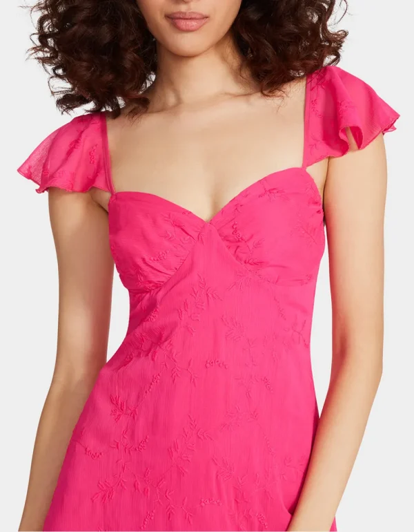 Betsey Johnson Lotus Mini Dress Pink Fashion