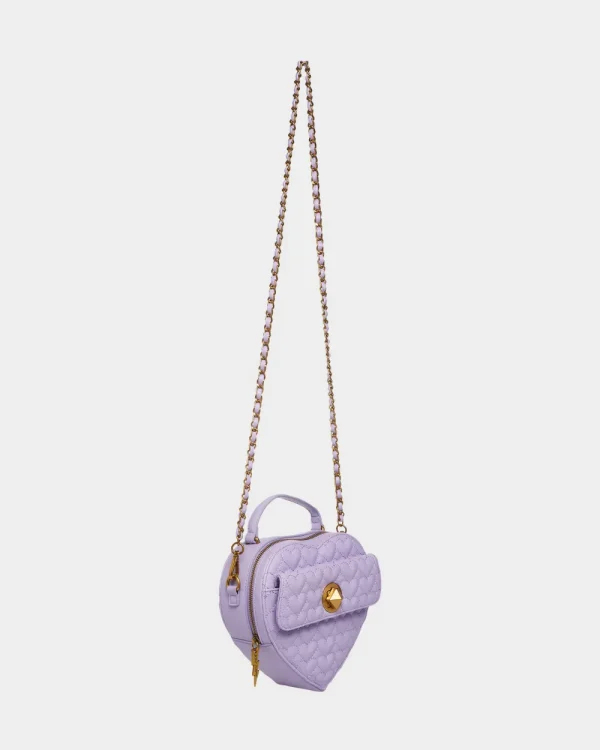 Betsey Johnson Oh My Heart Crossbody Lavender Online