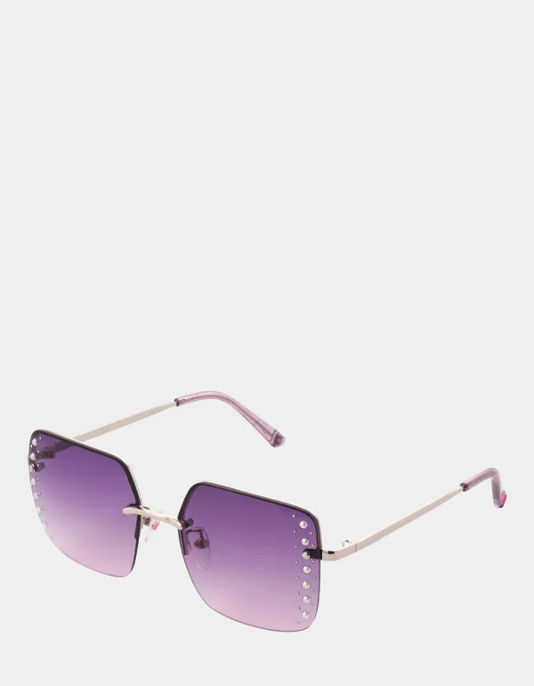 Betsey Johnson On The Edge Sunglasses Pink Online
