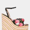 Betsey Johnson Pansie Black Multi Flash Sale