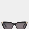 Betsey Johnson Petite Petals Sunglasses Black Cheap