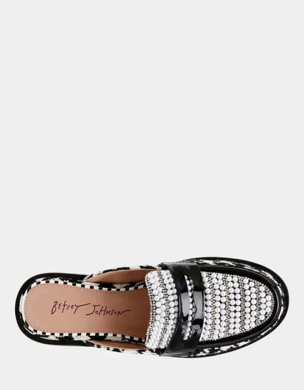 Betsey Johnson Ronin Black/White Black White Best Sale