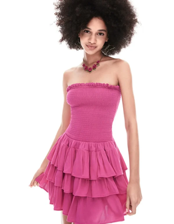 Betsey Johnson Rosie Mini Dress Pink Shop