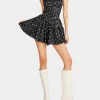 Betsey Johnson Skulltastic Romper Black Shop