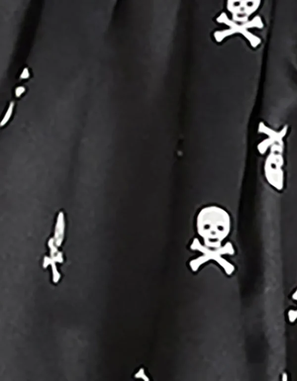 Betsey Johnson Skulltastic Romper Black Shop