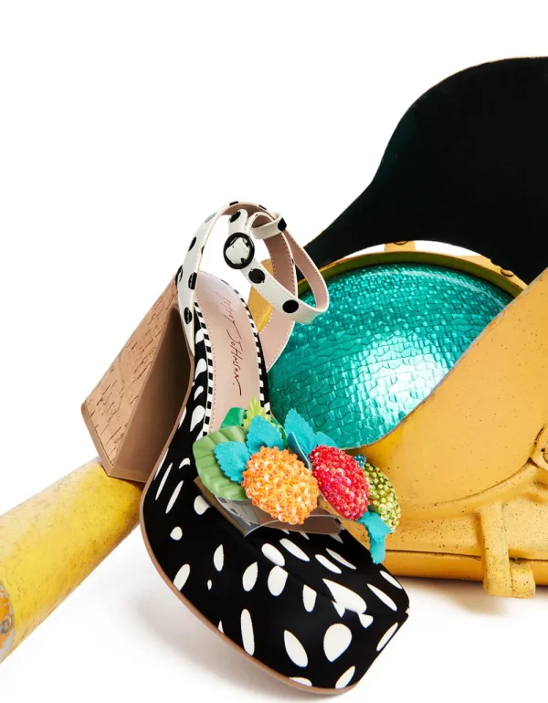 Betsey Johnson Sprite Black/White Black White Shop