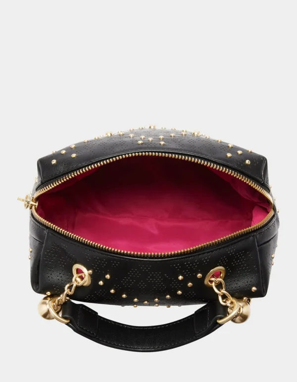 Betsey Johnson Status Skull Crossbody Black Best