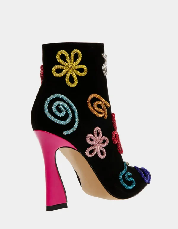 Betsey Johnson Sylvia Black Multi Best Sale